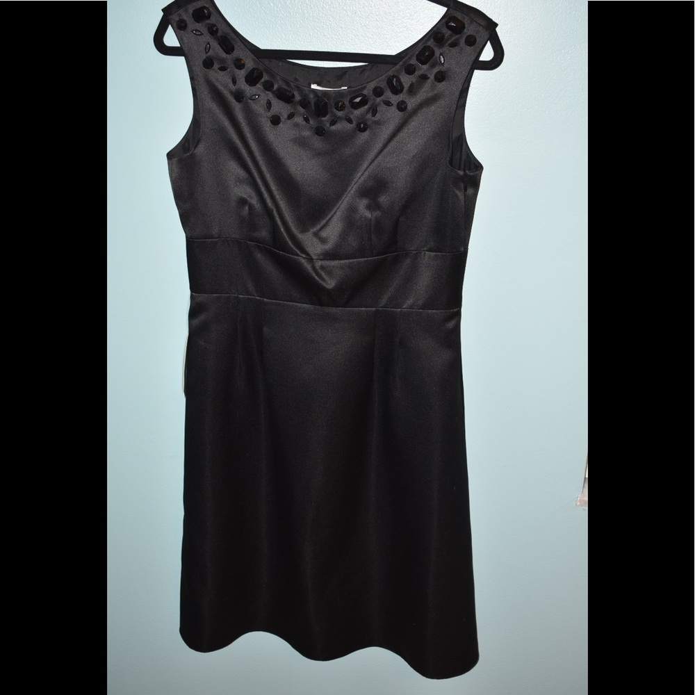 Black Ann Taylor Loft Cocktail Dress